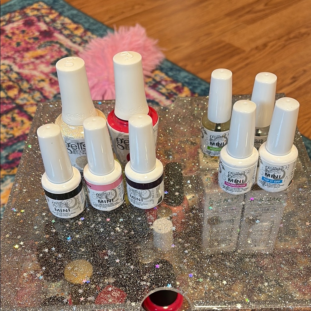 Mini Soak-Off Gelish Gel Polish Set